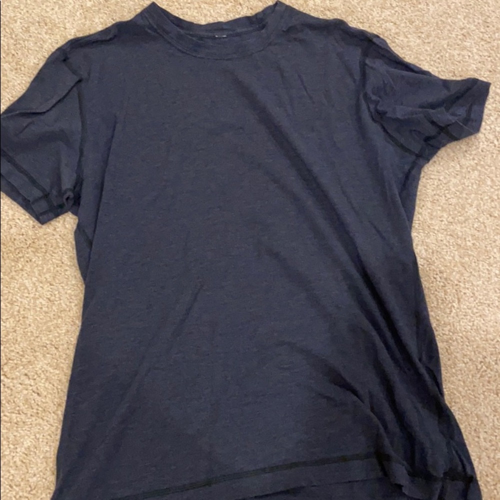 navy lululemon men’s shirt